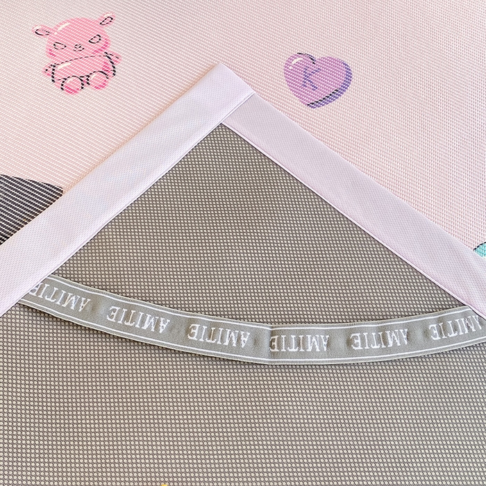 91家纺网 家纺一手货源 找家纺 蓝邻家纺 2025新款学生专用印花冰藤席 糖果库洛米