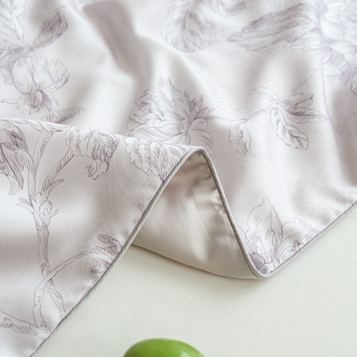 91家纺网 家纺一手货源 找家纺 禾时 2025新款60支奥地利进口兰精天丝数码印花夏被空调被夏凉被薄被子 夏洛-玉