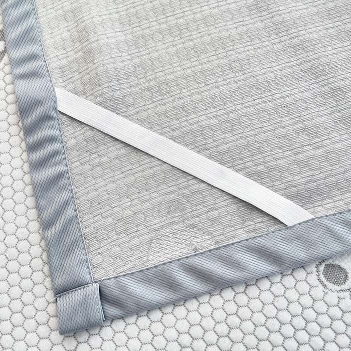 91家纺网 家纺一手货源 找家纺 找底底家纺 2025新款直播A类冰豆豆软席可机洗空调席子凉席三件套 暴力熊-浅灰