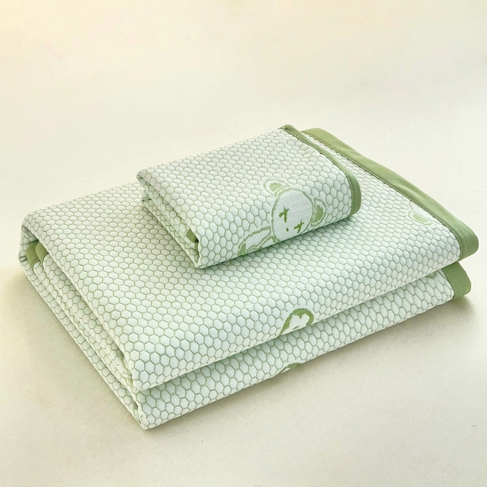 91家纺网 家纺一手货源 找家纺 （总）找底底家纺 2025新款直播A类冰豆豆软席可机洗空调席子凉席三件套