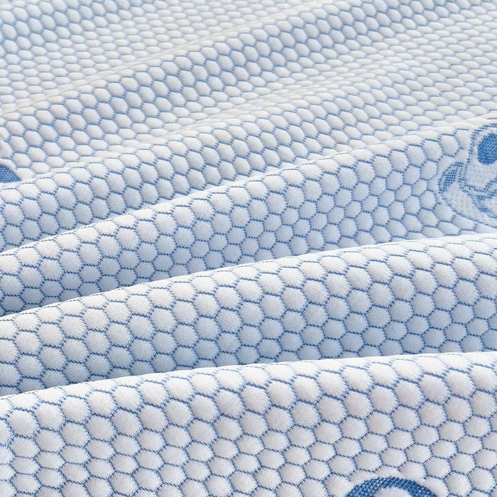 91家纺网 家纺一手货源 找家纺 找底底家纺 2025新款直播A类冰豆豆软席可机洗空调席子凉席三件套 暴力熊-天蓝