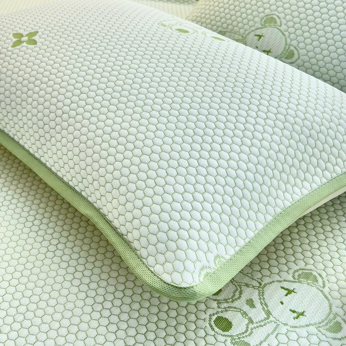 91家纺网 家纺一手货源 找家纺 找底底家纺 2025新款直播A类冰豆豆软席可机洗空调席子凉席三件套 暴力熊-草绿