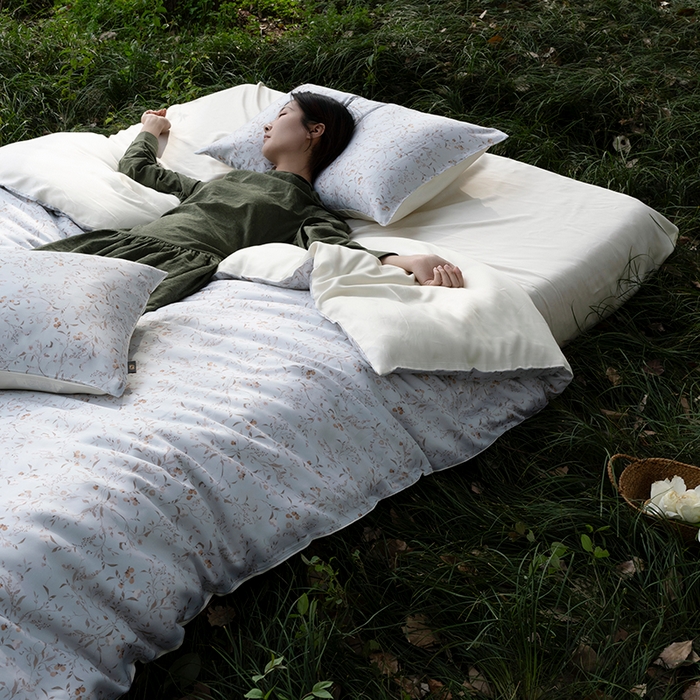 91家纺网 家纺一手货源 找家纺 （总）禾时 2025新款60S兰精天丝数码印花四件套