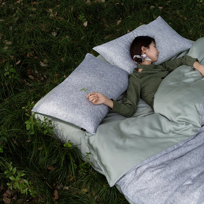 91家纺网 家纺一手货源 找家纺 （总）禾时 2025新款60S兰精天丝数码印花四件套