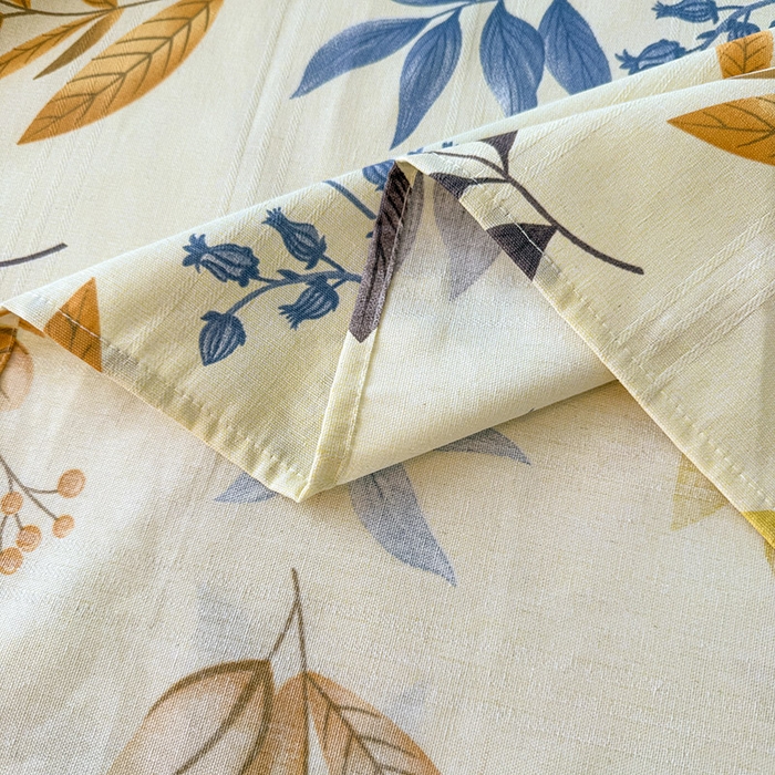 91家纺网 家纺一手货源 找家纺 红日子纺织品 2025新款直播热卖原棉提花锻条老粗布印花床单三件套 柳絮