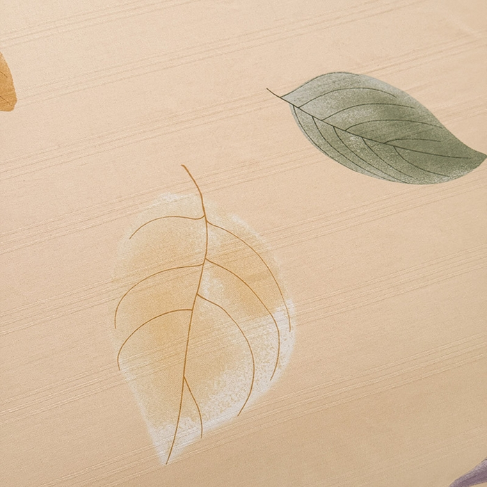 91家纺网 家纺一手货源 找家纺 红日子纺织品 2025新款直播热卖原棉提花锻条老粗布印花床单三件套 飘絮