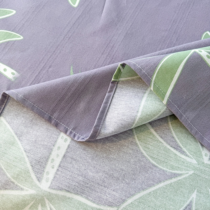 91家纺网 家纺一手货源 找家纺 红日子纺织品 2025新款直播热卖原棉提花锻条老粗布印花床单三件套 倩影