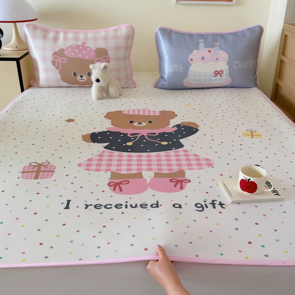 91家纺网 家纺一手货源 找家纺 （总）美乐迪家纺 2025新款碳光凉感丝冰丝凉席席子