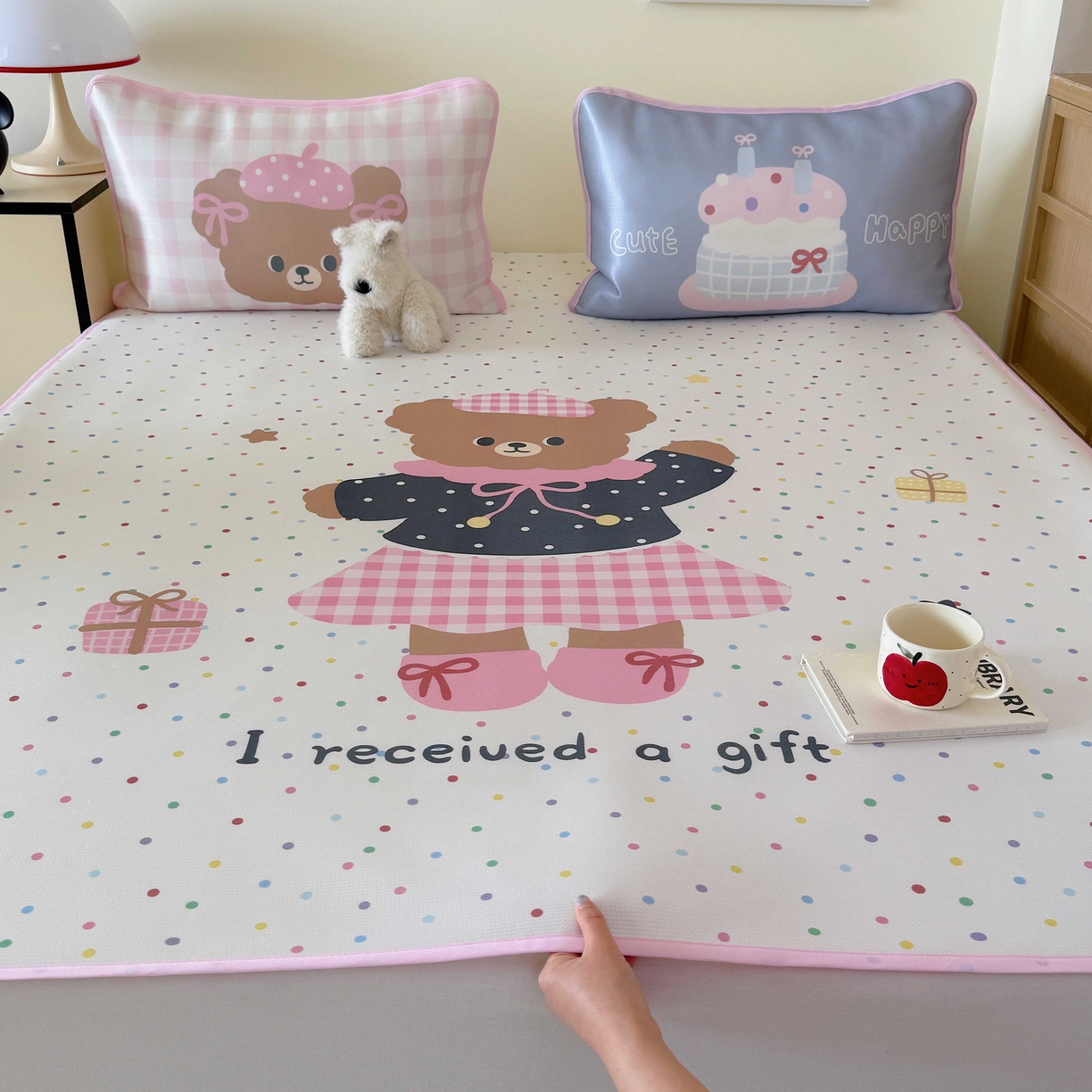 91家纺网 家纺一手货源 找家纺 （总）美乐迪家纺 2025新款碳光凉感丝冰丝凉席席子