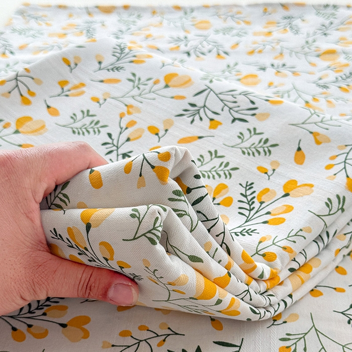 91家纺网 家纺一手货源 找家纺 红日子纺织品 2025新款直播热卖原棉提花锻条老粗布印花床单三件套 伴夏