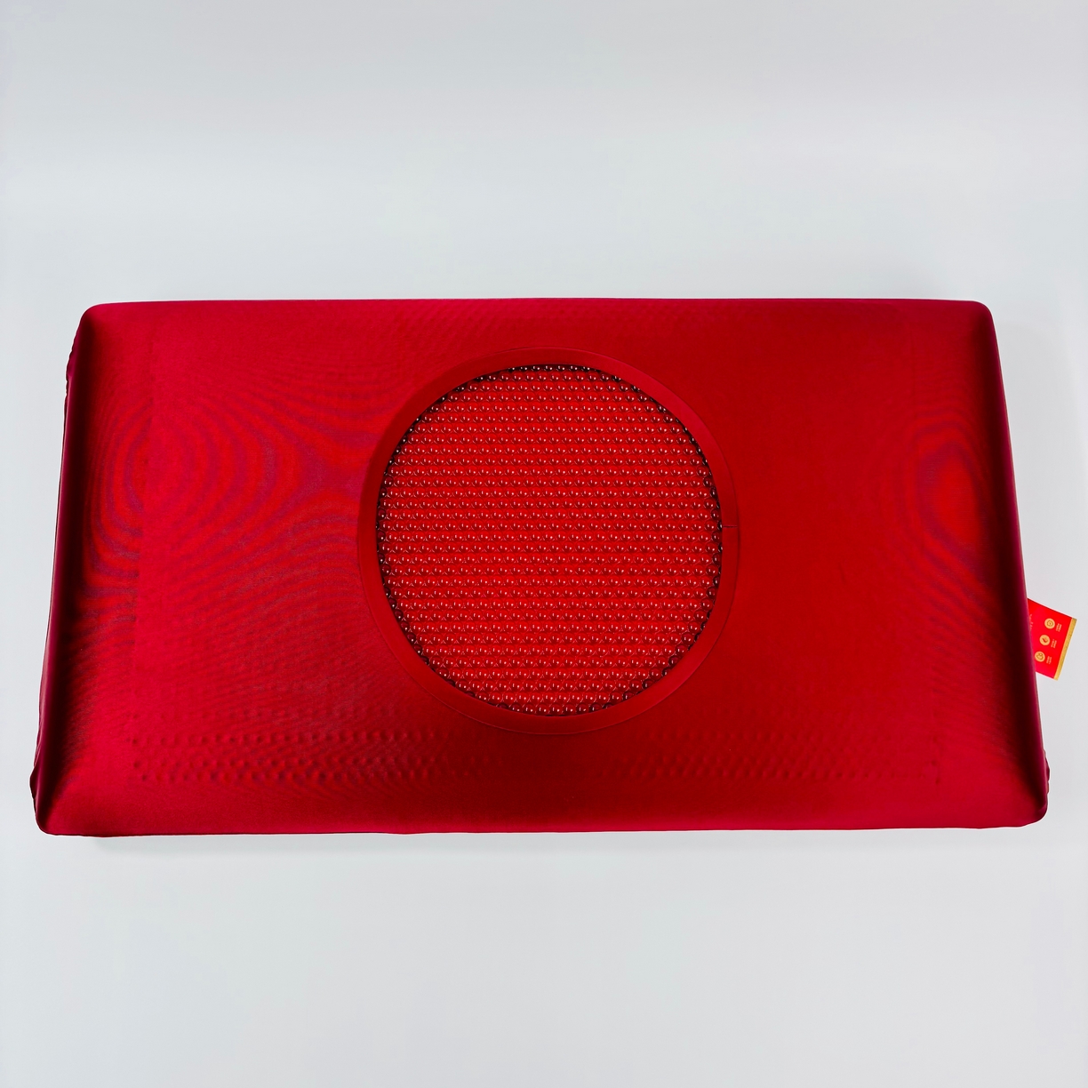 91家纺网 家纺一手货源 找家纺 露函家居 2025春夏新款黑金竹炭凝胶枕单枕头枕芯 红石榴多子多福 40x70 高10cm/只