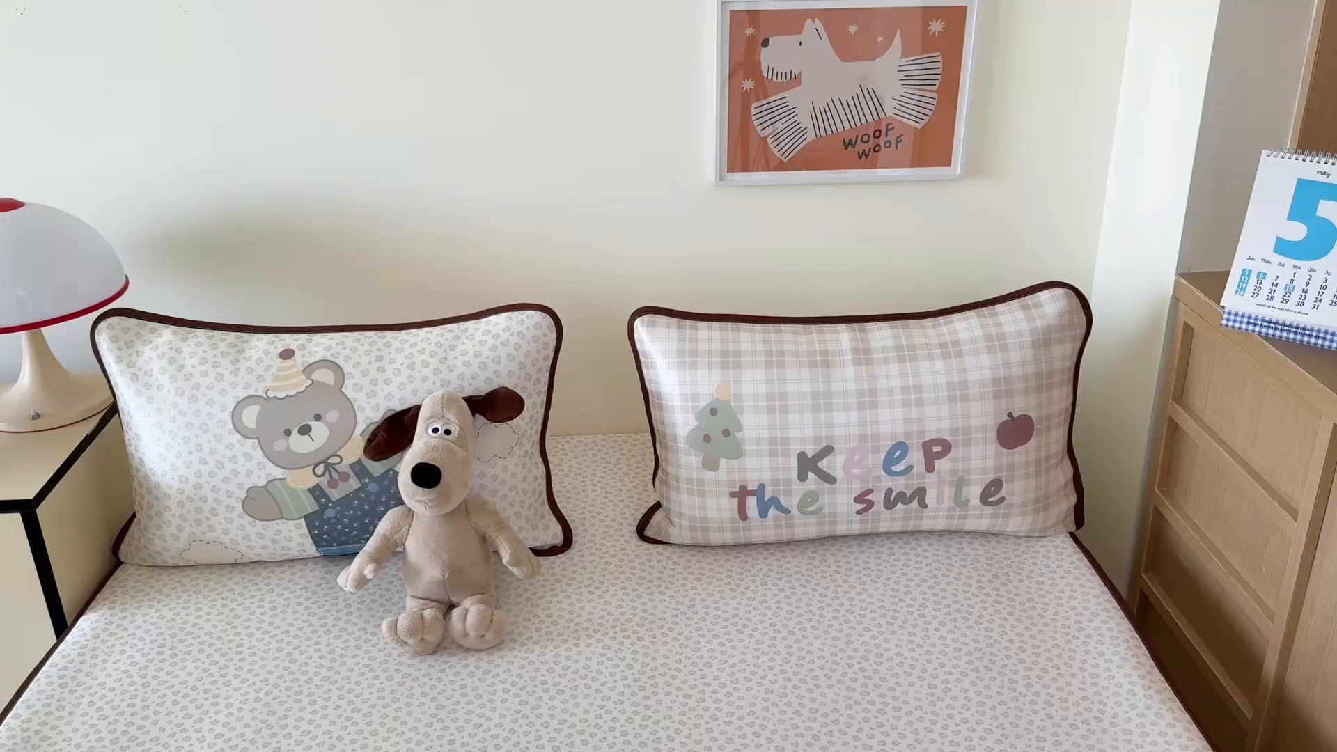 91家纺网 家纺一手货源 找家纺 美乐迪家纺 2025新款碳光凉感丝冰丝凉席席子 彩虹小熊