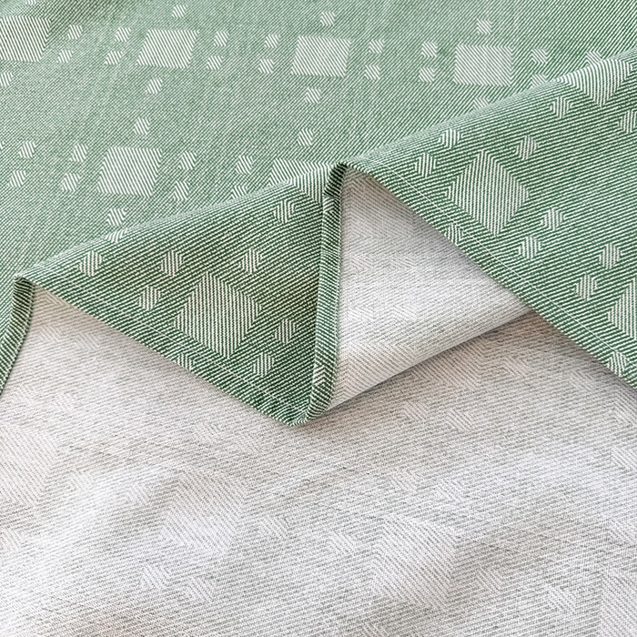 91家纺网 家纺一手货源 找家纺 红日子纺织品 2025新款直播热卖原棉提花锻条老粗布印花床单三件套 艾格