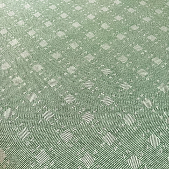 91家纺网 家纺一手货源 找家纺 红日子纺织品 2025新款直播热卖原棉提花锻条老粗布印花床单三件套 艾格