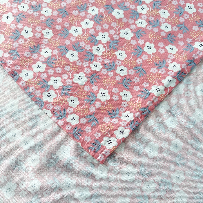 91家纺网 家纺一手货源 找家纺 红日子纺织品 2025新款直播热卖原棉提花锻条老粗布印花床单三件套 繁花-粉