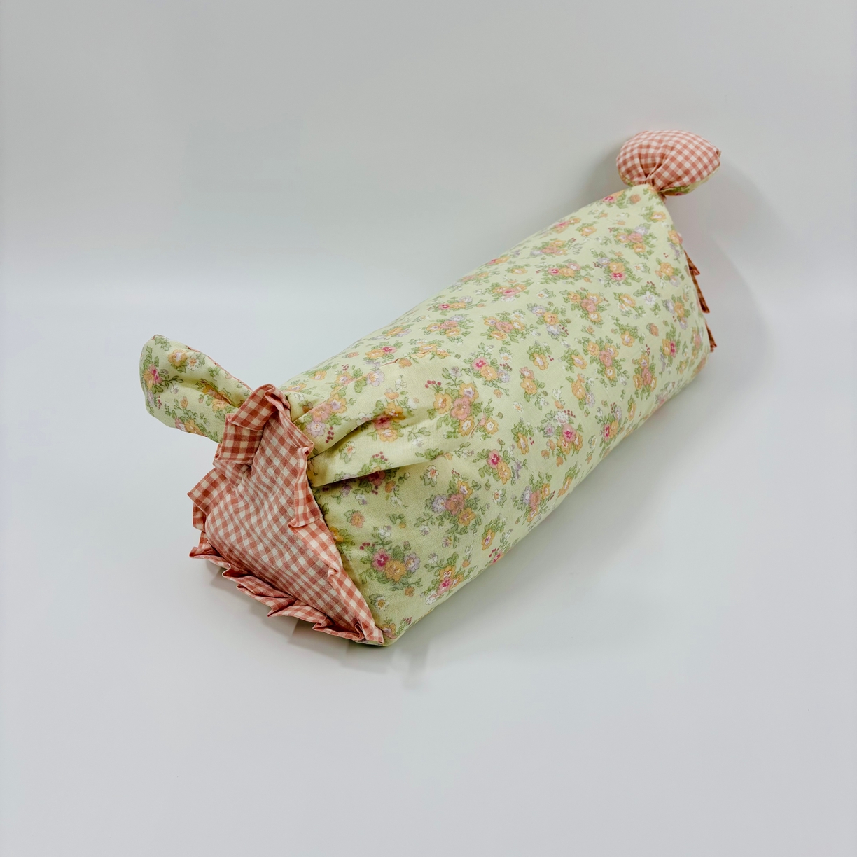 露函(原乐尔馨 )2025春夏新款全棉纯棉小碎花兔兔荞麦枕单枕头枕芯 静憩格 50x25cm/只