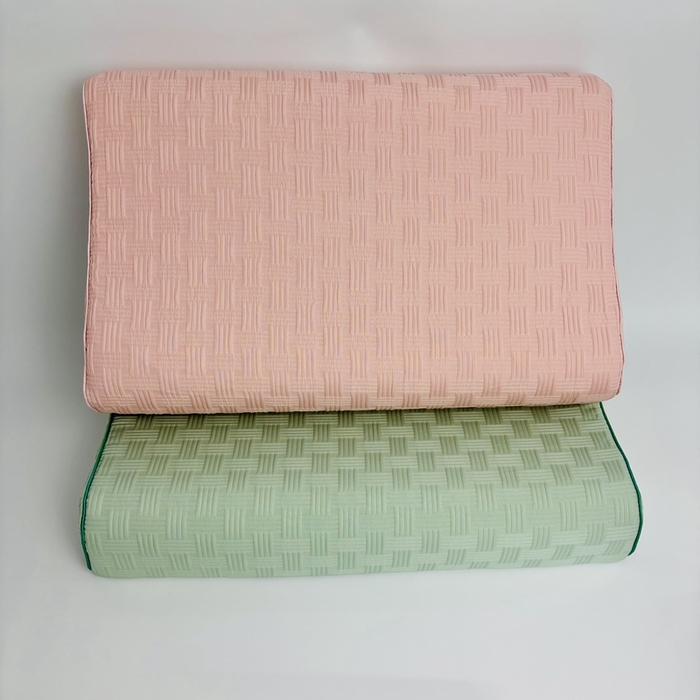 露函(原乐尔馨 )2025新款华夫格乳胶记忆枕头枕芯 华夫格-粉40*60*10*12cm