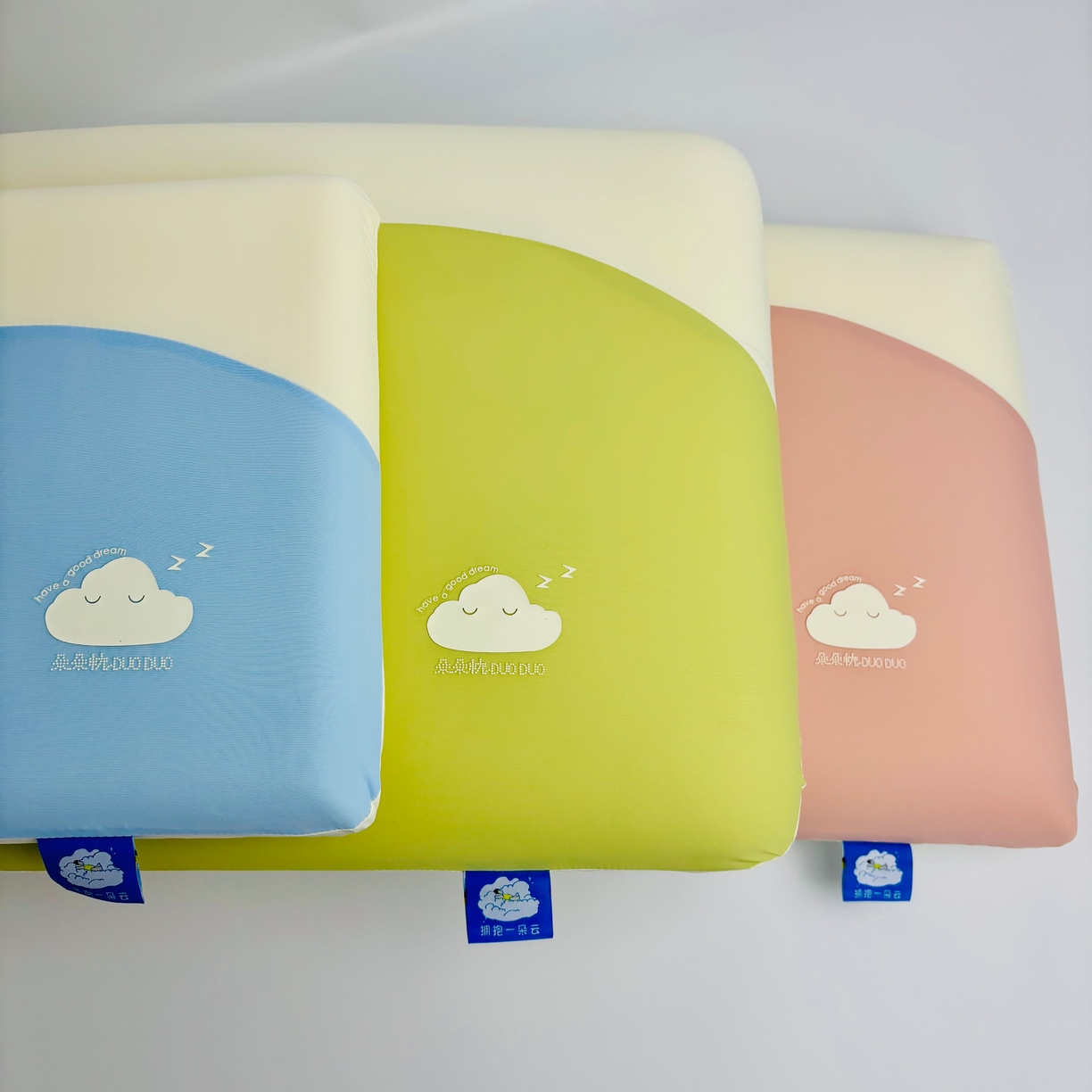 91家纺网 家纺一手货源 找家纺 露函(原乐尔馨 )2025春夏新款云漫亲子深睡记忆枕单枕头枕芯 组合图仅供参考 30x50cm/只