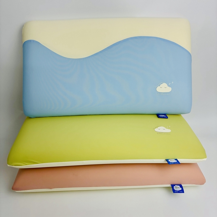 91家纺网 家纺一手货源 找家纺 露函(原乐尔馨 )2025春夏新款云漫亲子深睡记忆枕单枕头枕芯 组合图仅供参考 40x70cm 高10cm/只