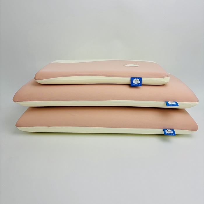 91家纺网 家纺一手货源 找家纺 露函(原乐尔馨 )2025春夏新款云漫亲子深睡记忆枕单枕头枕芯 粉色 40x70cm 高10cm/只