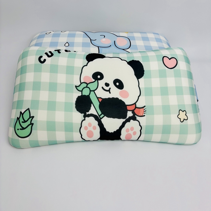 露函(原乐尔馨 )2025新款卡通儿童记忆深睡枕 小熊猫30*50*5cm