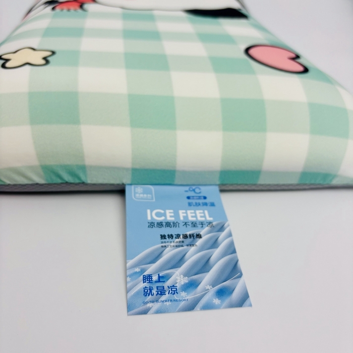 91家纺网 家纺一手货源 找家纺 露函(原乐尔馨 )2025新款卡通儿童记忆深睡枕 小熊猫30*50*5cm