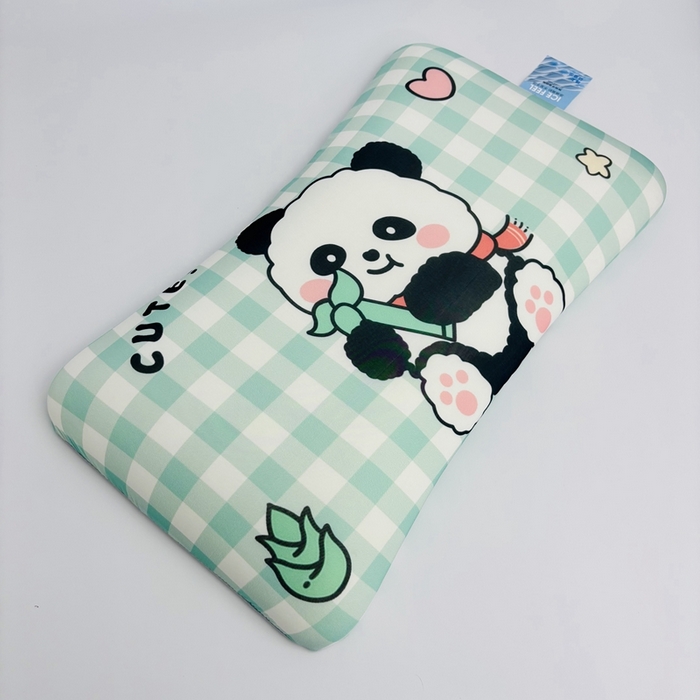 91家纺网 家纺一手货源 找家纺 露函(原乐尔馨 )2025新款卡通儿童记忆深睡枕 小熊猫30*50*5cm