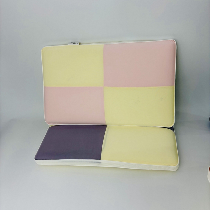 露函家居 2025春夏新款凉感丝几何图记忆深睡枕单枕头枕芯