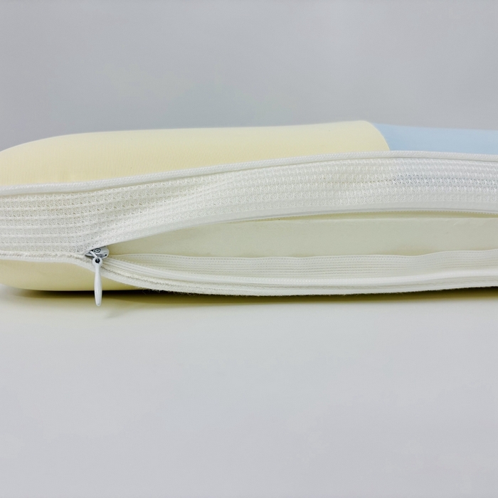 91家纺网 家纺一手货源 找家纺 露函家居 2025春夏新款凉感丝几何图记忆深睡枕单枕头枕芯