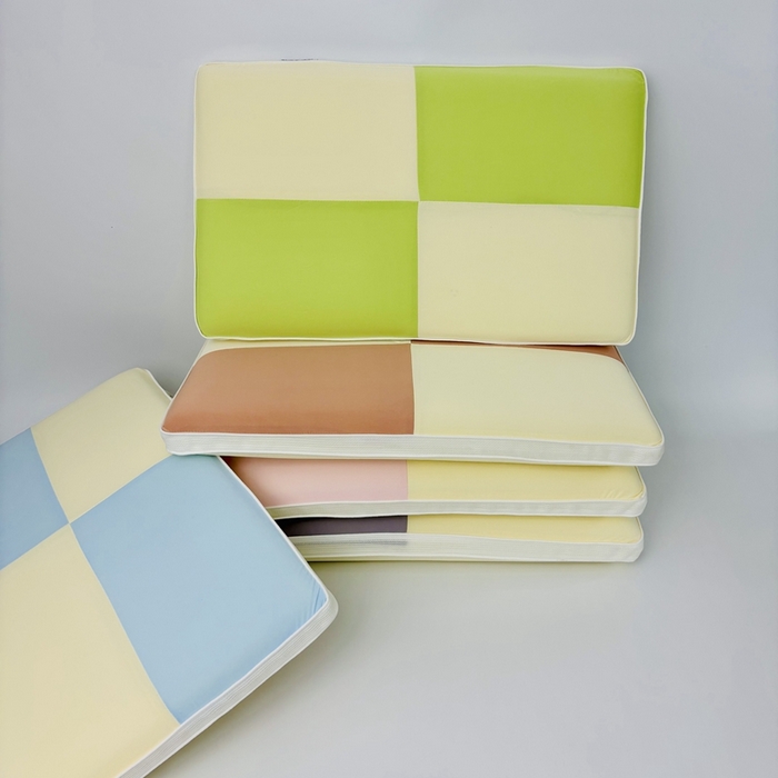 91家纺网 家纺一手货源 找家纺 露函家居 2025春夏新款凉感丝几何图记忆深睡枕单枕头枕芯