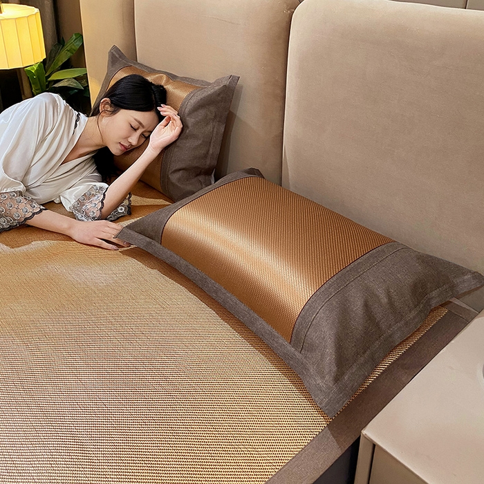 91家纺网 家纺一手货源 找家纺 （总）雨彤家纺 2025新款冰藤单人枕套