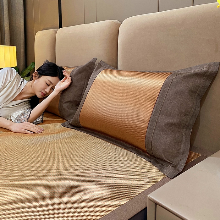 91家纺网 家纺一手货源 找家纺 （总）雨彤家纺 2025新款冰藤单人枕套