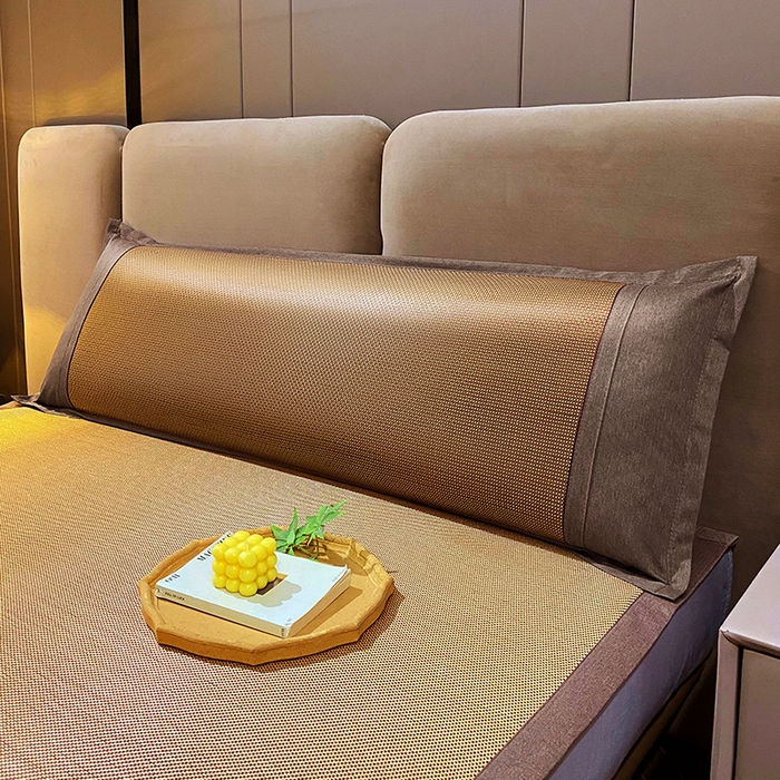 91家纺网 家纺一手货源 找家纺 （总）雨彤家纺 2025新款冰藤双人长枕套