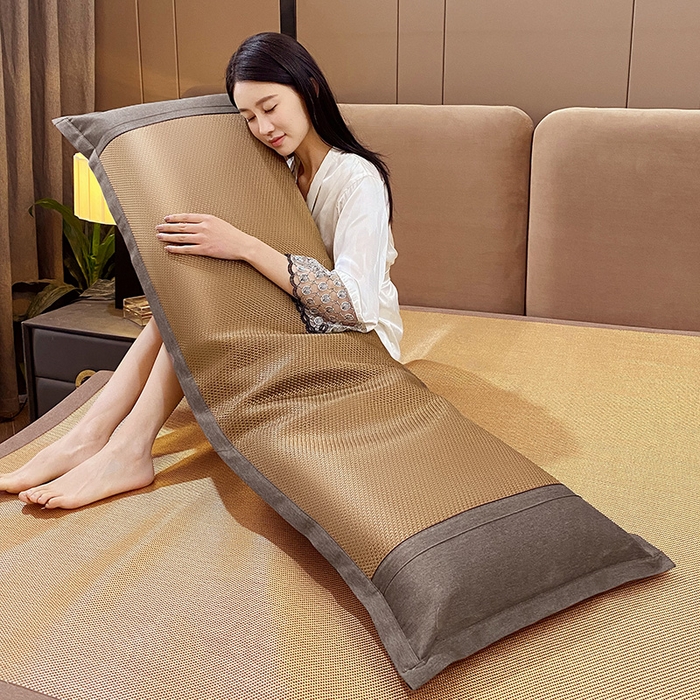 91家纺网 家纺一手货源 找家纺 （总）雨彤家纺 2025新款冰藤双人长枕套