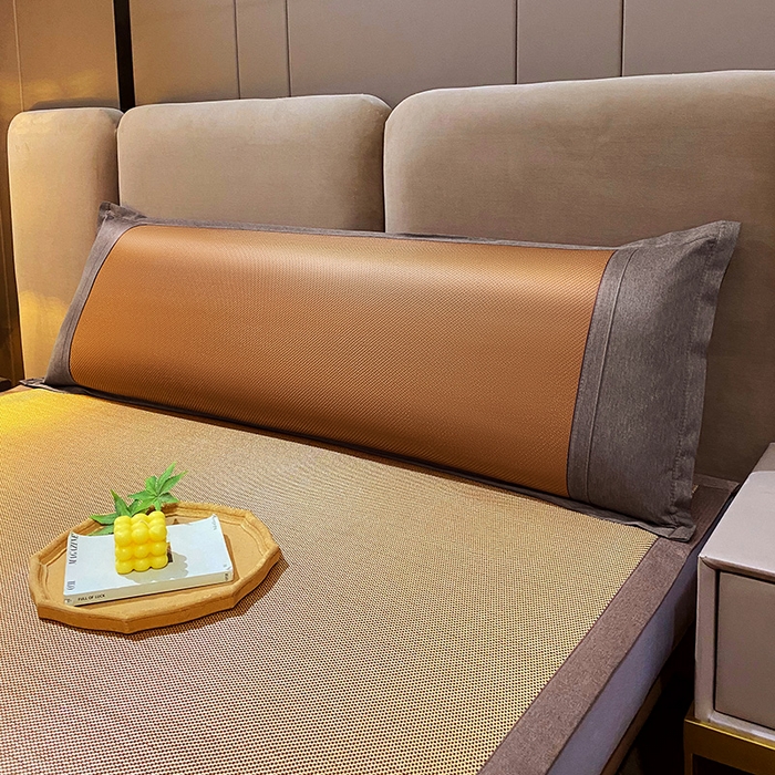 雨彤家纺 2025新款冰藤双人长枕套 经典冰藤