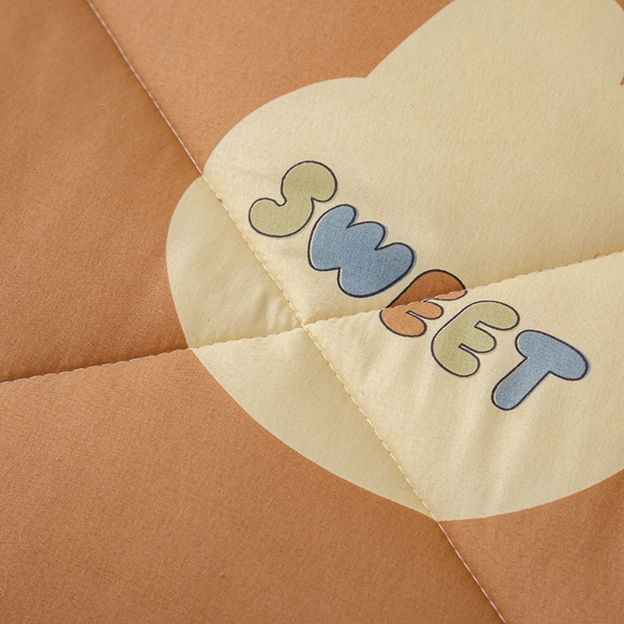 91家纺网 家纺一手货源 找家纺 南方印象2025新款印花冬被被子被芯 叮叮图