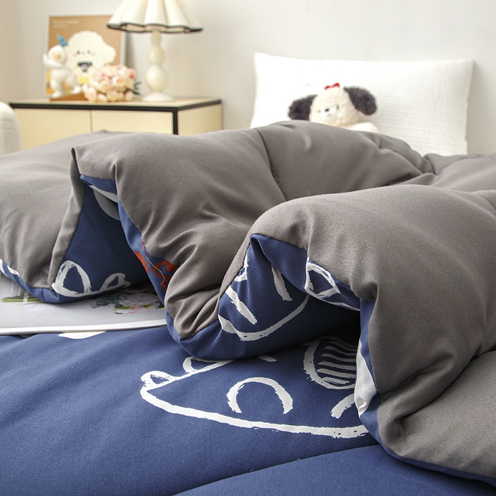 91家纺网 家纺一手货源 找家纺 南方印象2025新款印花冬被被子被芯 小奶龙