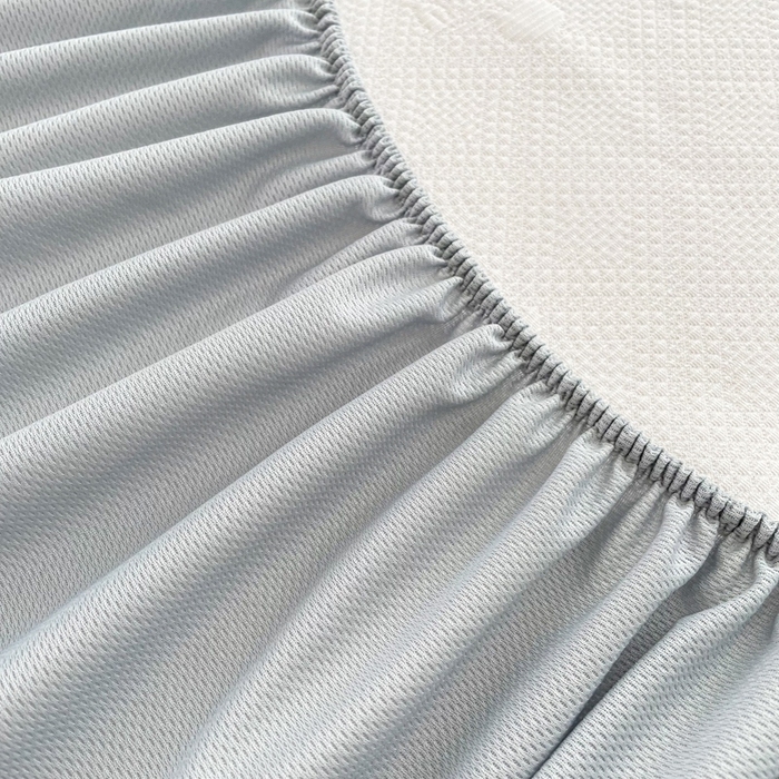 91家纺网 家纺一手货源 找家纺 恋佳居2025新款A类乙伦PE凉豆豆毛巾绣床笠冰丝席（床笠款） 樱桃—粉