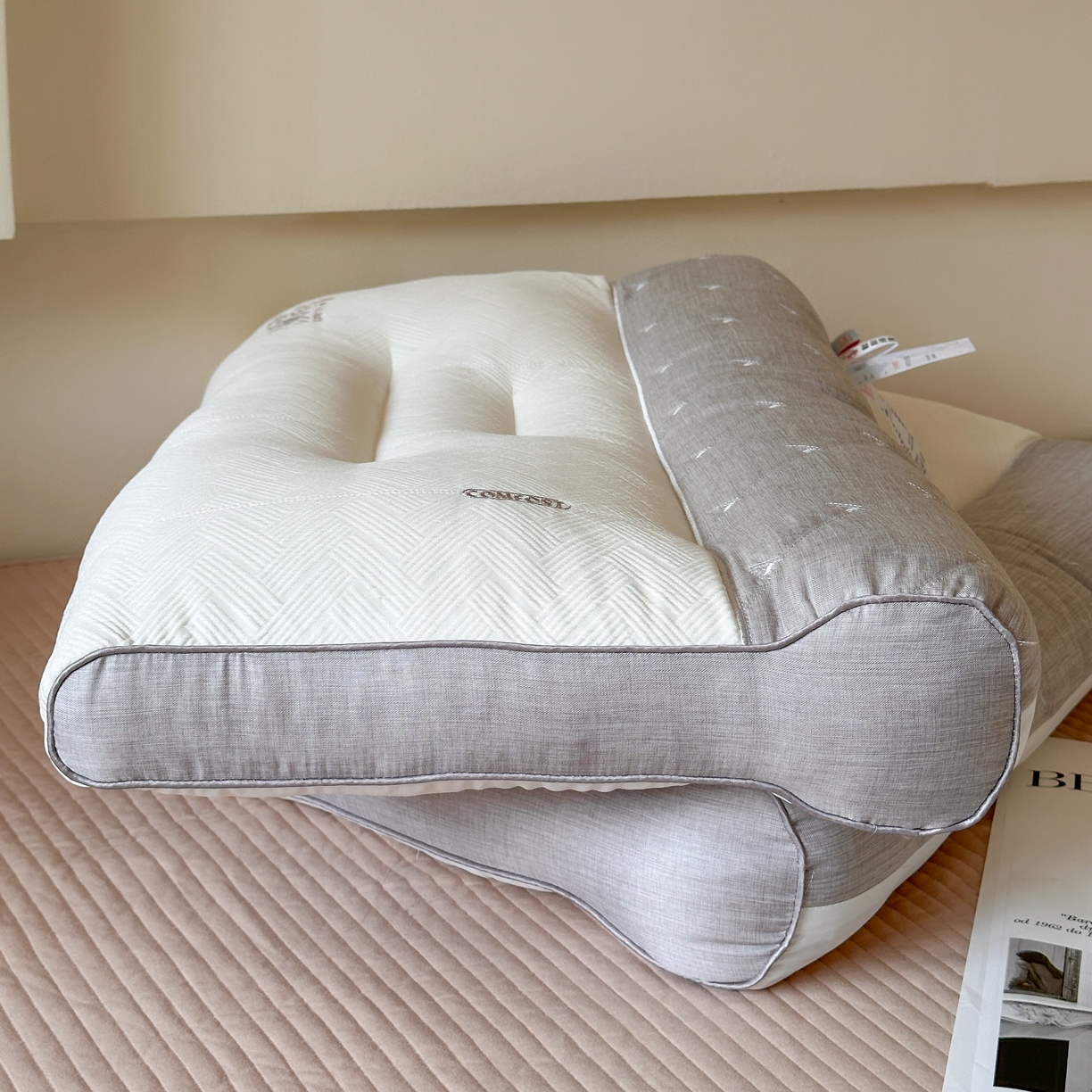 91家纺网 家纺一手货源 找家纺 （总）伟邦枕芯 2025新款颈007牵引护颈枕枕头枕芯