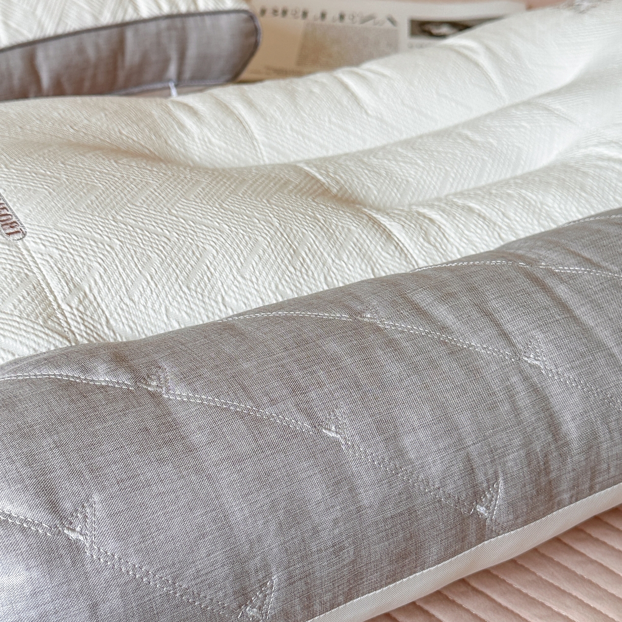 91家纺网 家纺一手货源 找家纺 （总）伟邦枕芯 2025新款颈007牵引护颈枕枕头枕芯