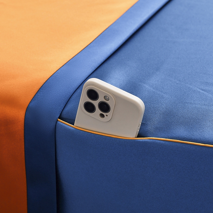 91家纺网 家纺一手货源 找家纺 （总）莉人坊 2025新款高精密贵妃缎花边美床罩