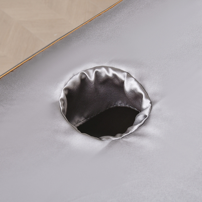 91家纺网 家纺一手货源 找家纺 莉人坊 2025新款高精密贵妃缎花边美床罩 贵妃缎花边灰色