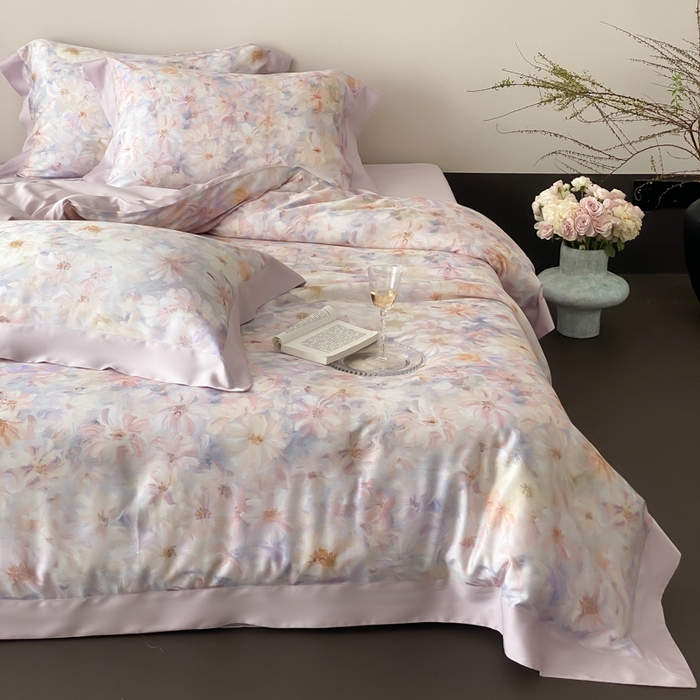 91家纺网 家纺一手货源 找家纺 （总）云栖家居 2025天丝棉数码印花四件套