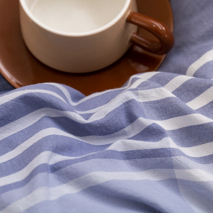 91家纺网 家纺一手货源 找家纺 琉宿家纺 2025新款纽扣款水洗棉四件套 玛格灰