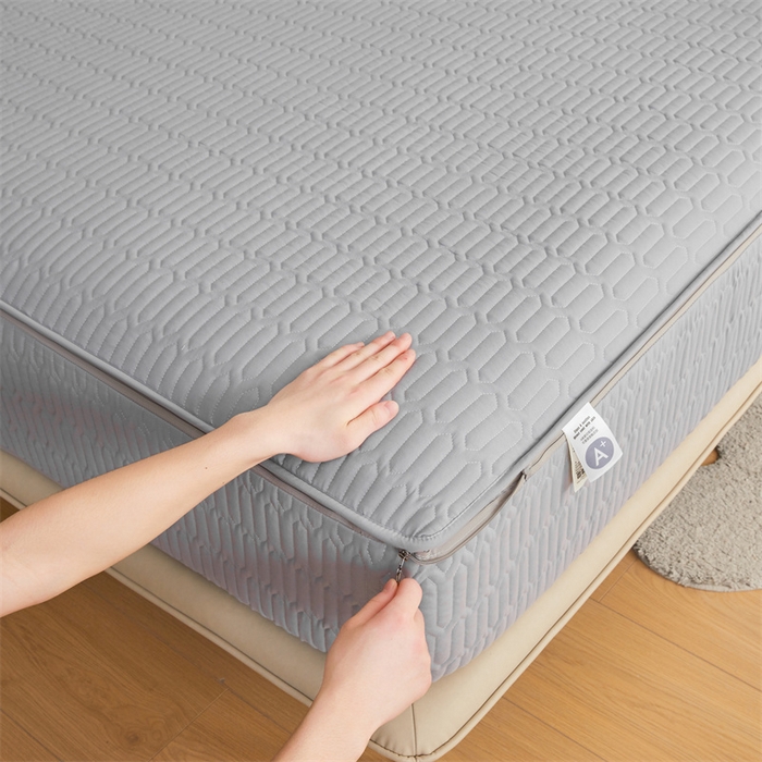 91家纺网 家纺一手货源 找家纺 （总）伊人坊 2025新款水洗棉六面全包床笠床垫保护套