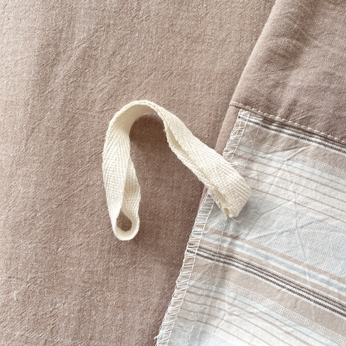 91家纺网 家纺一手货源 找家纺 琉宿家纺 2025新款纽扣款水洗棉四件套 千颂咖