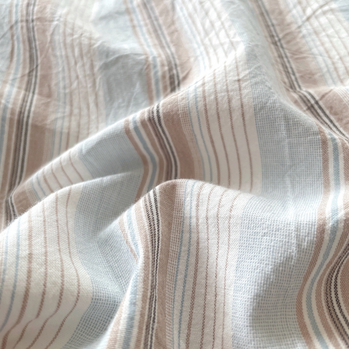 91家纺网 家纺一手货源 找家纺 琉宿家纺 2025新款纽扣款水洗棉四件套 千颂咖