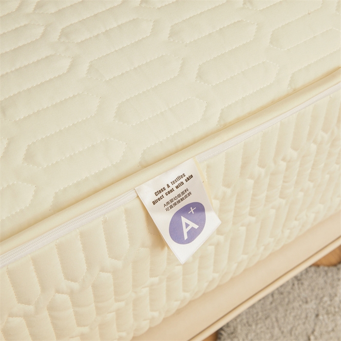 91家纺网 家纺一手货源 找家纺 伊人坊 2025新款水洗棉六面全包床笠床垫保护套 升级款-米色