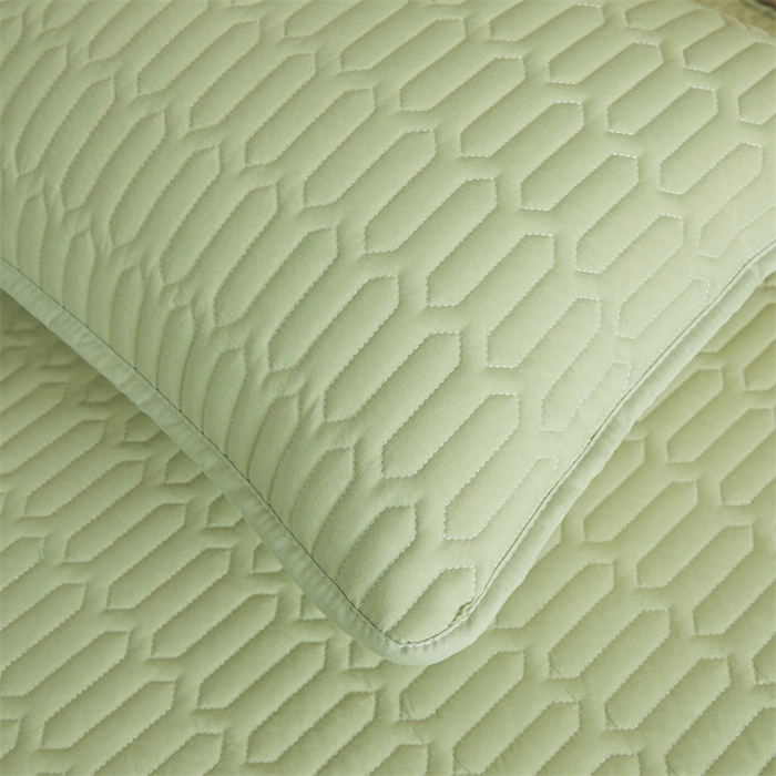 91家纺网 家纺一手货源 找家纺 伊人坊 2025新款水洗棉六面全包床笠床垫保护套 升级款-抹茶绿