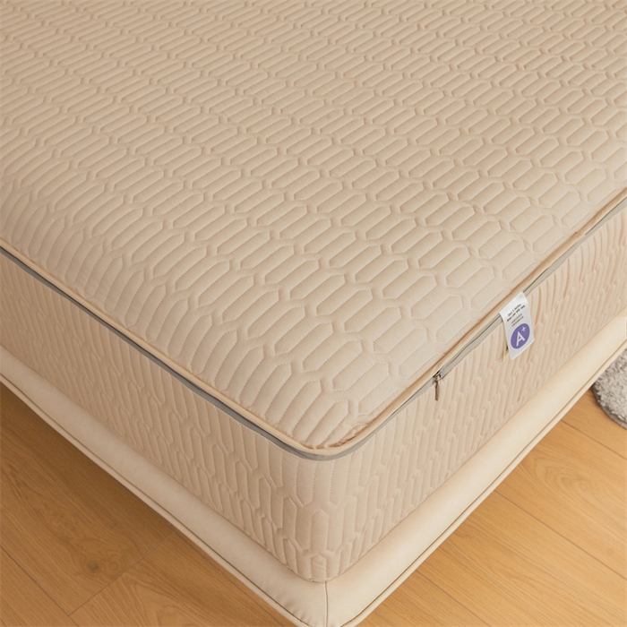 91家纺网 家纺一手货源 找家纺 伊人坊 2025新款水洗棉六面全包床笠床垫保护套 升级款-浅驼色